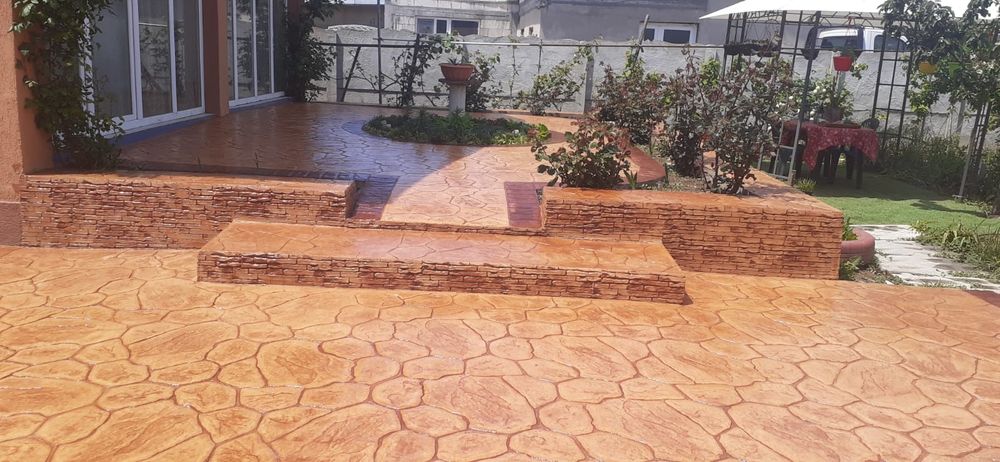 Beton amprentat Octavian