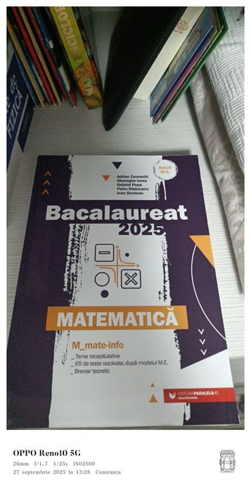 Culegeri matematică și fizică pentru admiterea la politehnică