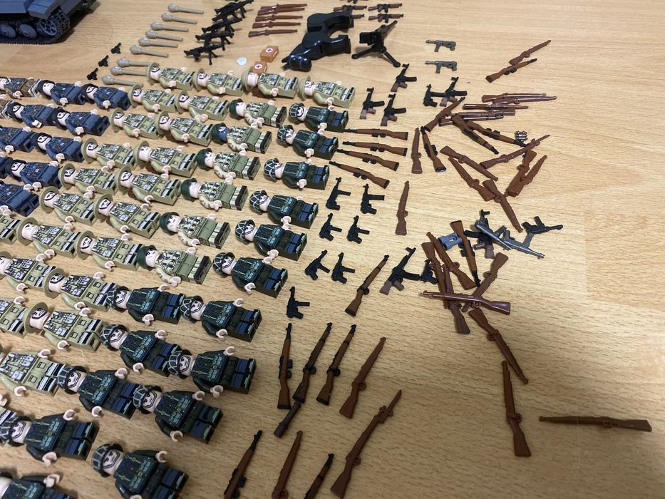 Figurine si arme lego ww2 dina al doilea razboi mondial