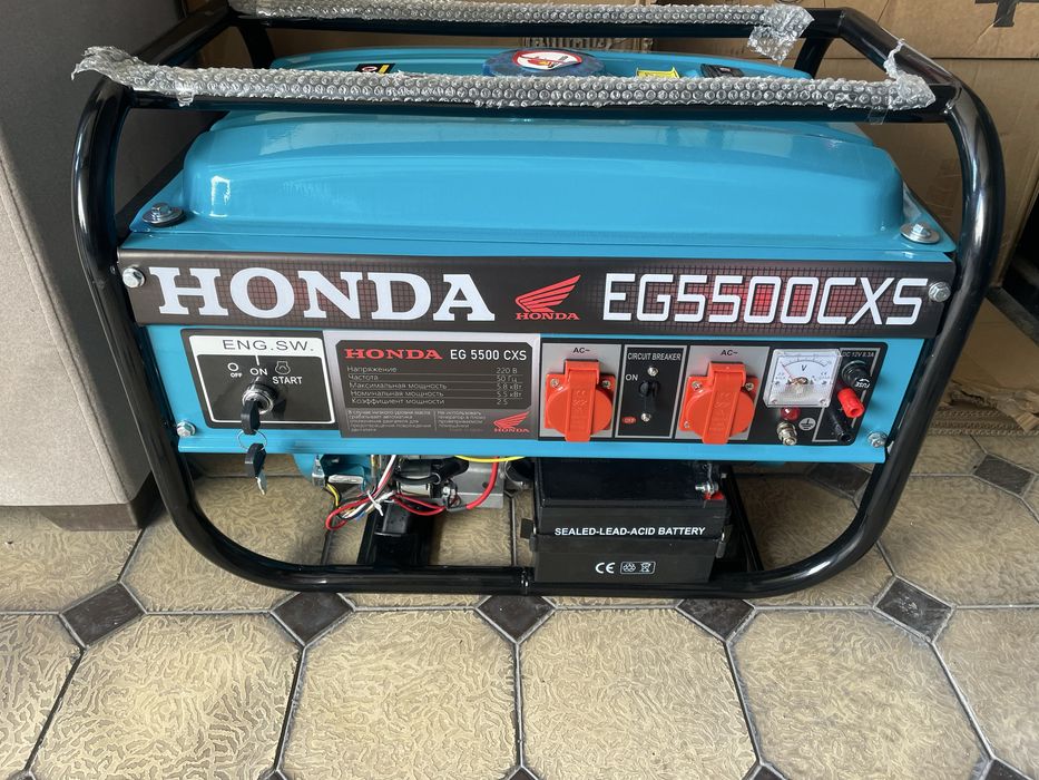 Продам бензиновый генератор HONDA EG5500 CXS
