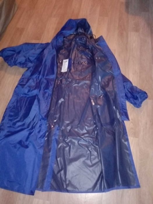 Плащ дождевик с карманами.   Качество,  Россия