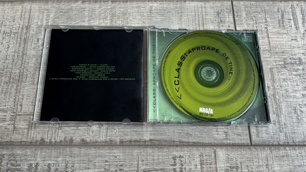 Cd-uri Class - Aproape De Tine / Dj Rynno & Sylvia - Fantasy Of Love