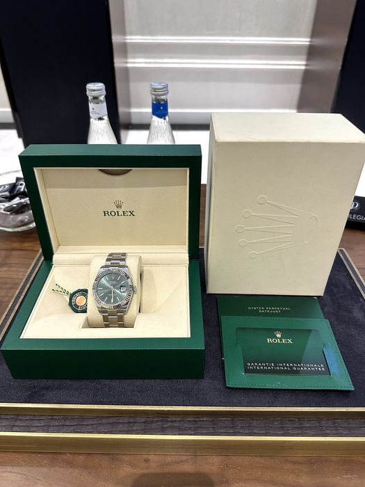 NEW Rolex Datejust 41mm Steel and White Gold 126334