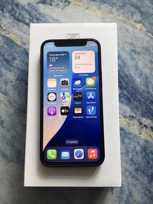 iphone 12 mini тъмно син