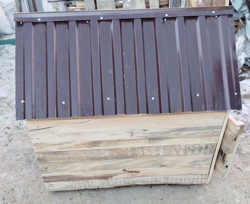 Будка для собаки утепленная