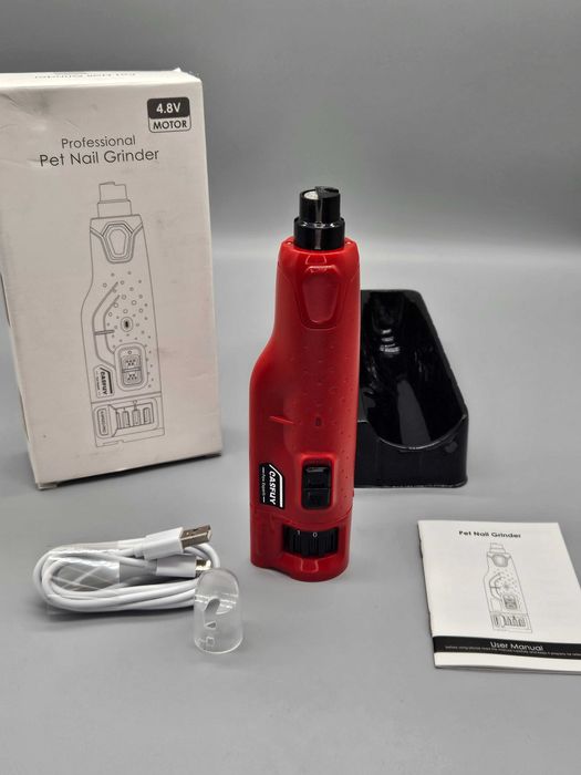 Електрическа пила за нокти на домашни любимци–професионален 4.8V мотор