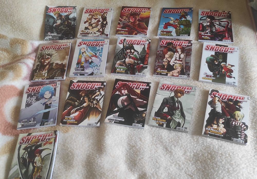 Шогун манга томове - пълна колекция, български