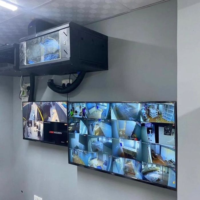 Установка видеонаблюдения