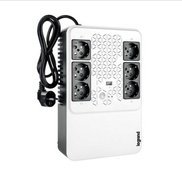 Legrand Keor Multiplug UPS с USB, 6 защитни контакта ,мощност 800 VA
