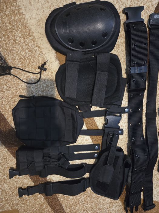 Echipament airsoft negru