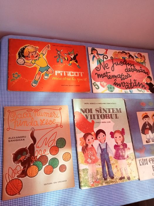 Cărți cu povesti,povestiri pentru copii vechi din perioada comunista