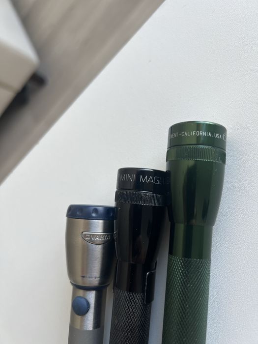 Фонарики Mini Maglite, Varta