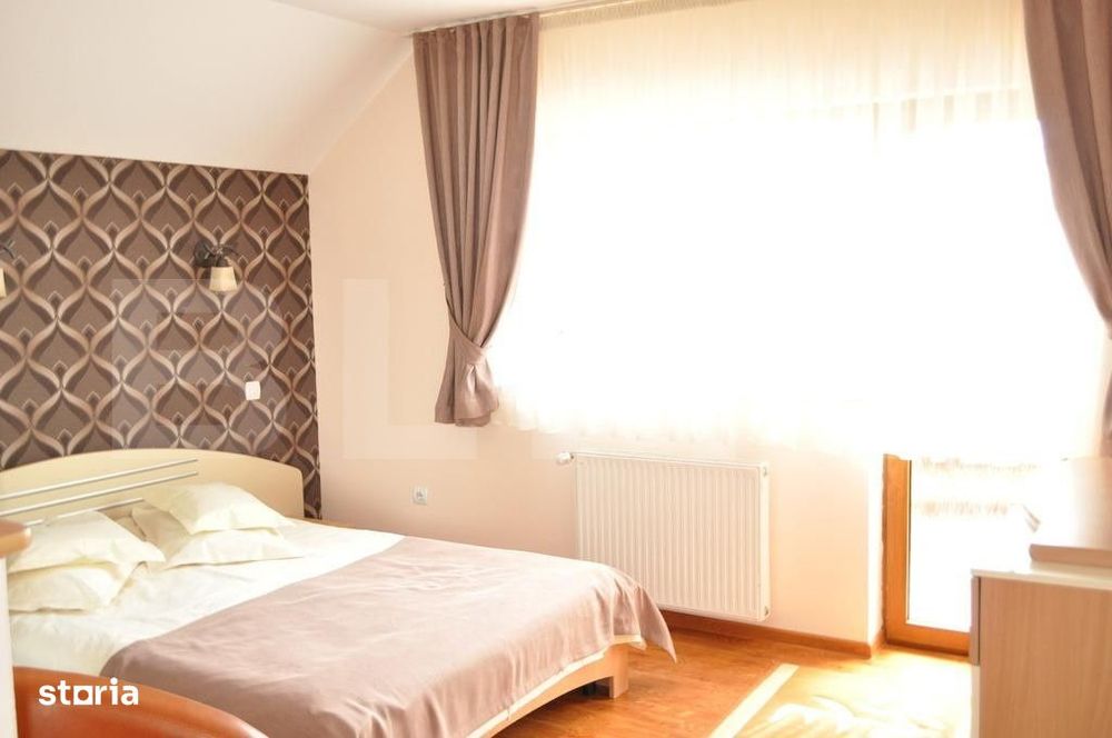 Pensiune 13 camere,750 mp, 2000 mp de teren, lac, Varatec
