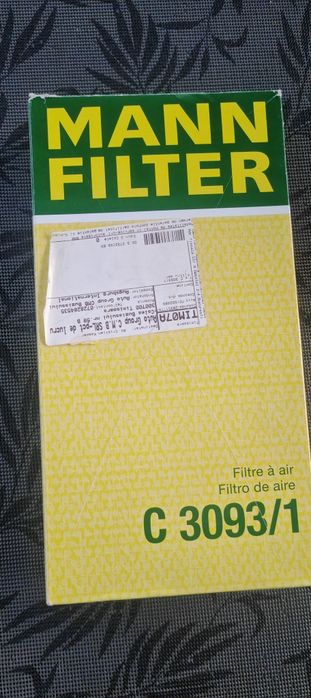 MANN-FILTER C 3093/1 Filtru aer
Lungime: 300 mm, Insertie filtru