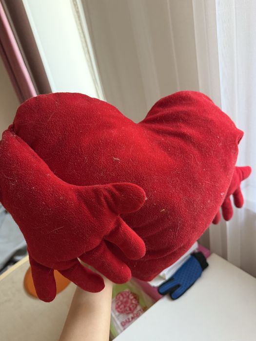 Подушка сердце из Икеи Ikea