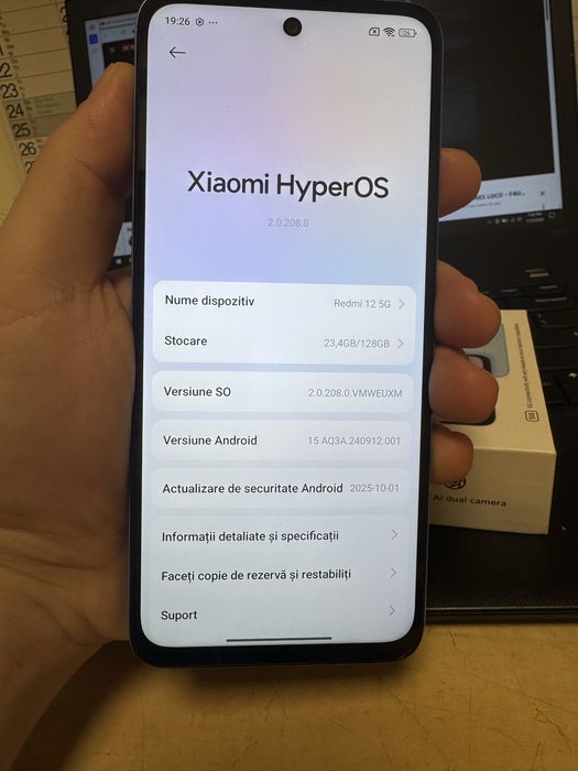 Xiaomi Redmi 12 5G sky blue!