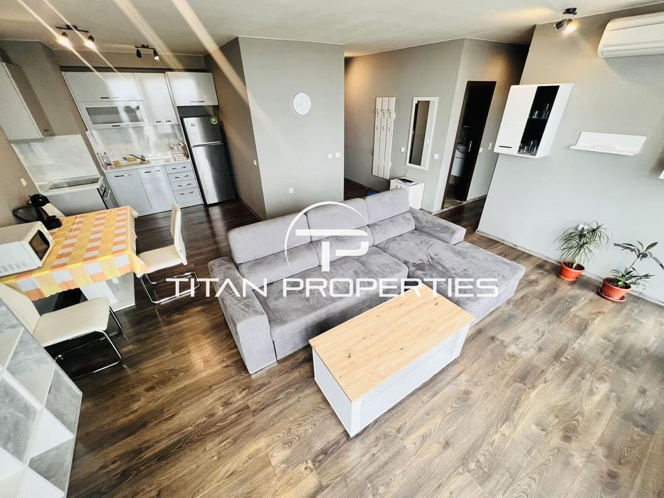 Дава се под наем Двустаен апартамент в Бургас, Лазур - 80 кв.м за 498.27 € - Снимка #1