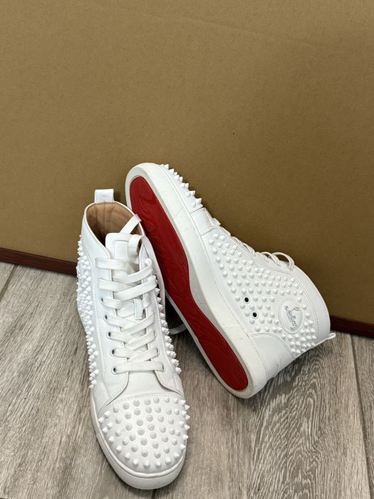 Christian Louboutan high white