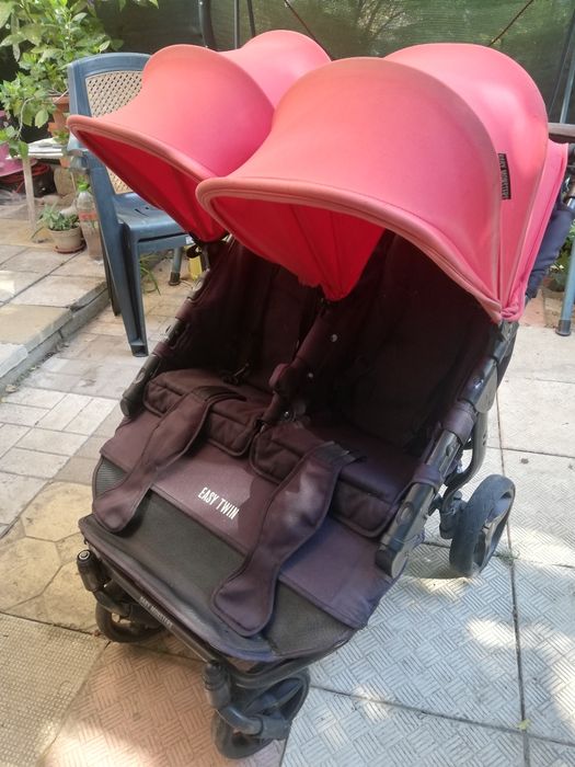 Детска количка за близнаци Baby monsters