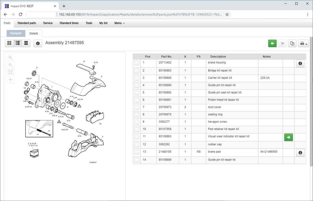 Tester diagnoza Volvo Vocom Techtool 2.8.241 Prosis Impact Penta Vodia Visfed DevTool