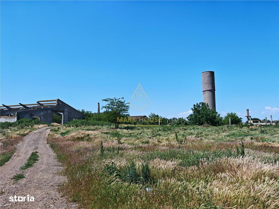 Teren de vanzare 5,86 ha langa A7 – ideal logistică, industrie, i