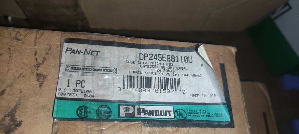 Патч панели Panduit/ китай
