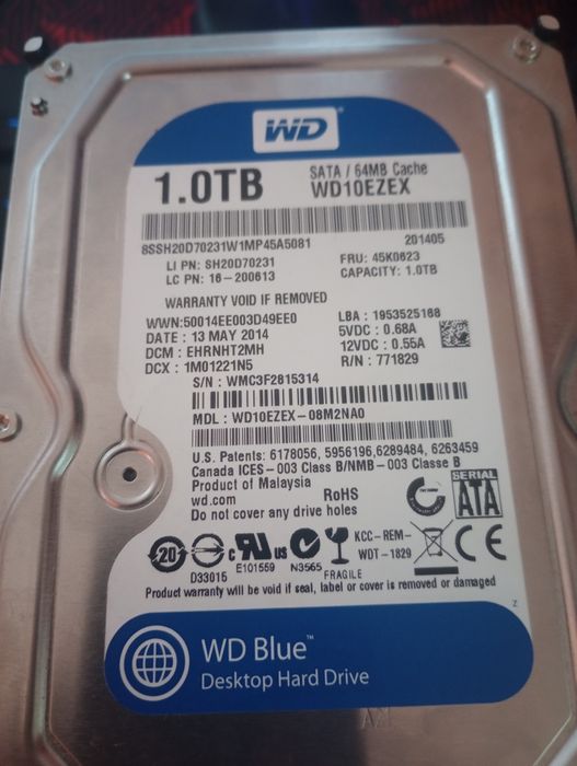 Hdd 2tb 1tb stare perfecta
