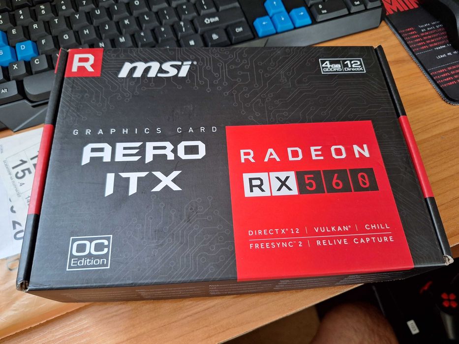 Видео карта MSI Aero ITX Radeon RX560