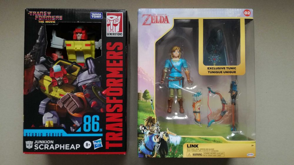 фигурки Transformers, Zelda, Nintendo, Hasbro, Studio series