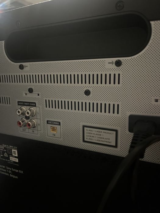 Sony MHC V11 Парти Система Микрофон Дистанционно Перфектно Състояние