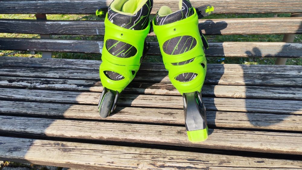 Ролери / кънки 2 в 1  Yvolution Neon Combo Skates, 34–37