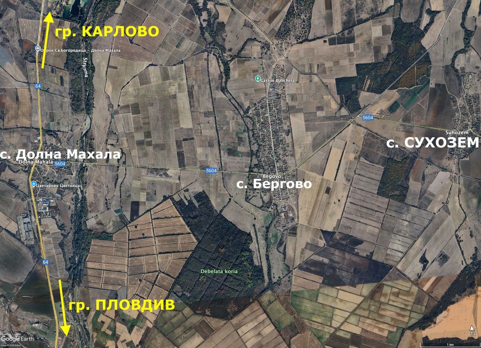 Продава се Парцел в с. Сухозем, Област Пловдив - 820 кв.м за 7 €/кв.м - Снимка #7