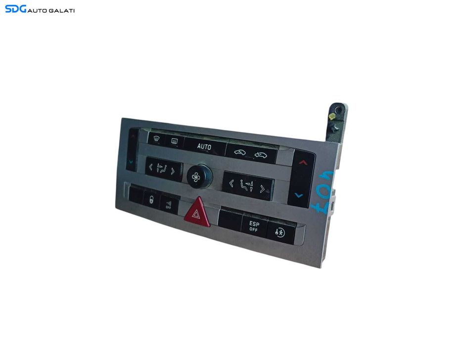 Panou Modul Unitate Comanda AC Aer Conditionat Clima Climatic Peugeot 407 2004 - 2010 Cod 96573322 96573322YP [L6108]
