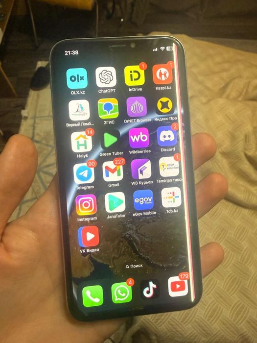 Айфон X 256gb белый обмен на андроид