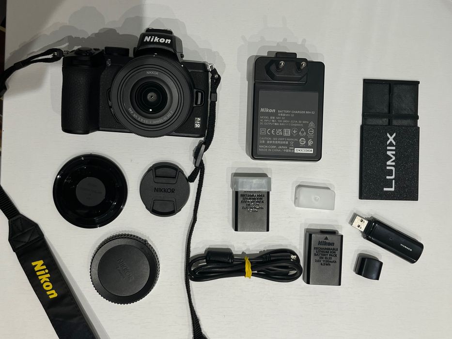 Nikon Z50 + обектив NIKKOR Z DX 16-50mm + аксесоари