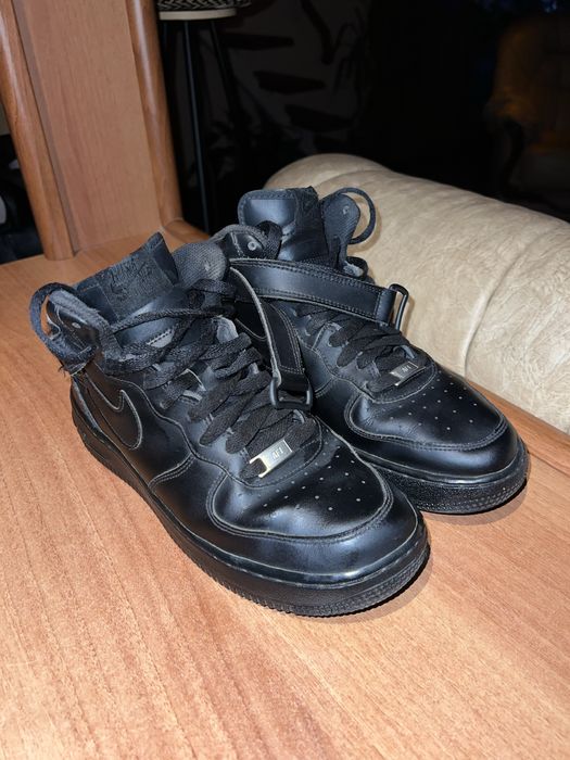 Nike Air Force черен цвят