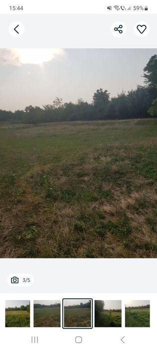 Vind teren intravilan liliesti  oras baicoi