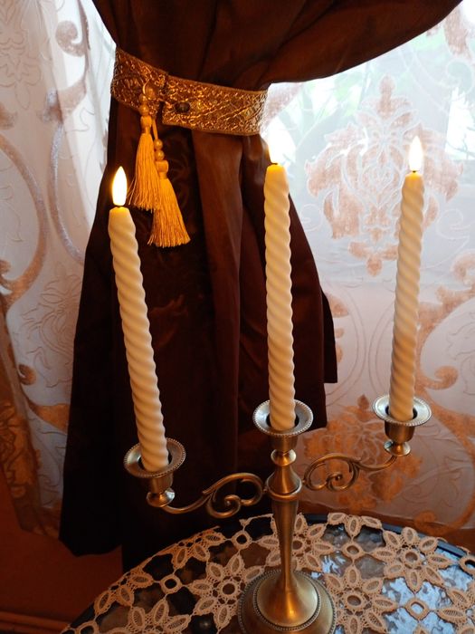 Set 4 lumânări pe baterii, NOI