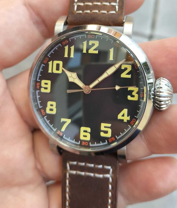 Diver 200 m Pilot Flieger Automat Seiko NH35 Safir 47 mm