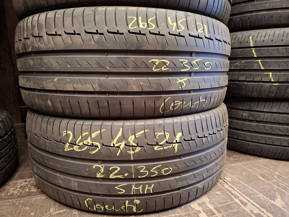 4 anvelope 265/45 R21 Continental