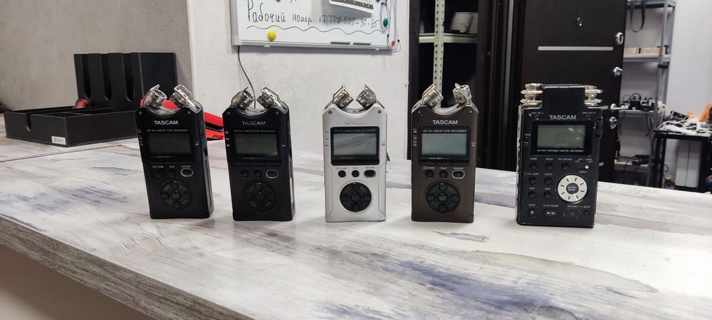 Профессиональный аудио рекордер Tascam dr40. Чистый звук