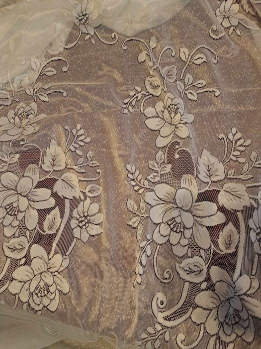 Ново бяло перде на метър