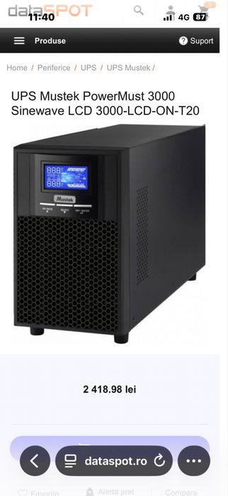 UPS  Mustek 3000 W