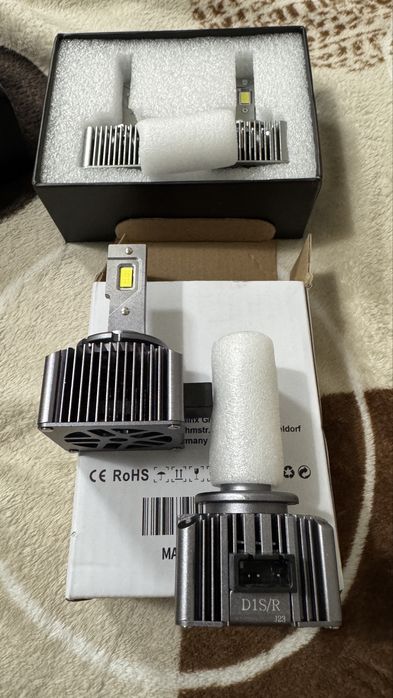 Nou!! Set 2 becuri Led D1s canbus  alb rece pur 6000k