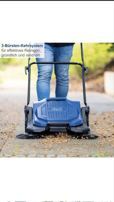 Механична метачна машина / Ръчна Метачка - чисто нова Scheppach S800