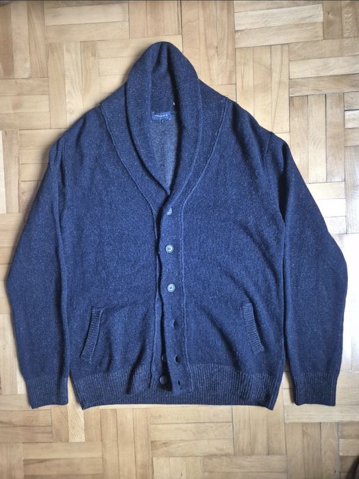 Cardigan Angelico de lux, Lână, Cașmir 5%, Made in Italy, Bărbați - XL