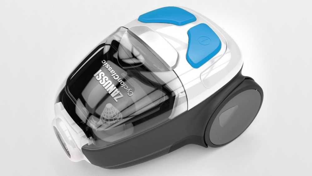 Мощнейший пылесос без мешка от итальянской Zanussi. 2200 зверских ватт