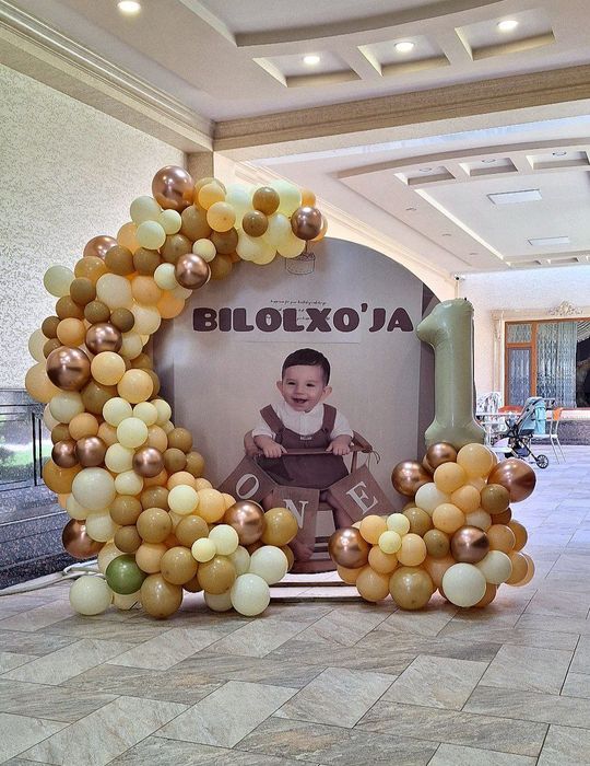 Оформление шарами