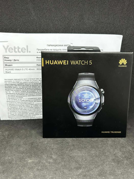 Смарт Часовник HUAWEI Watch 5 46mm LTE / Гаранция