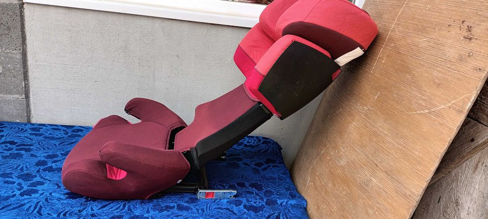 Scaun Auto Copii 15 - 36 kg | Cybex Solution iFix Hibiscus | Isofix